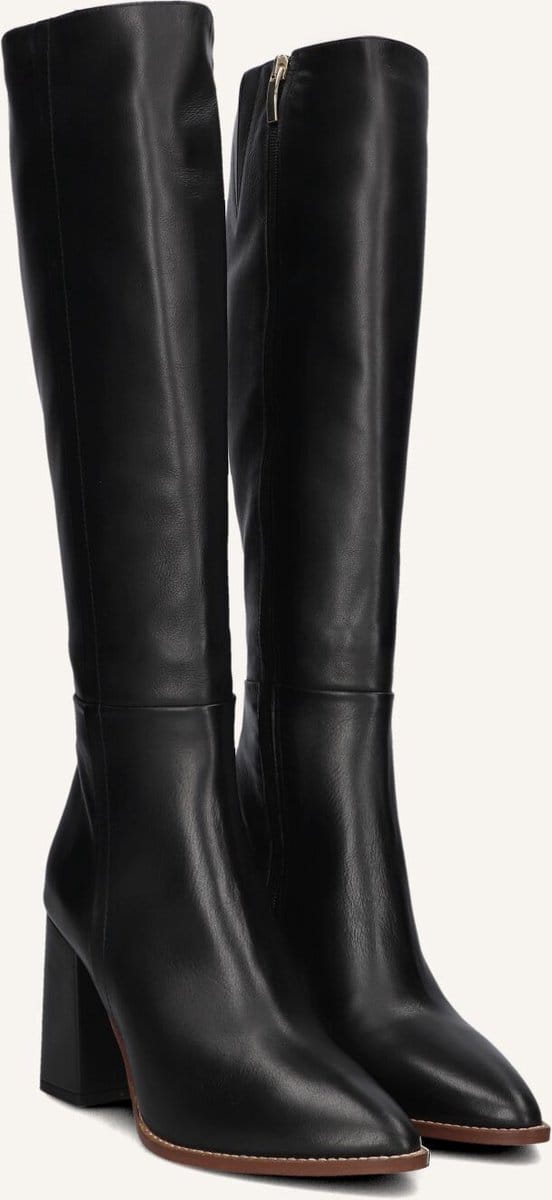 Notre-V 46994 High Laarzen - Leer - Dames - Zwart - Maat 36