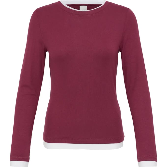Dames-T-shirt met lange mouwen Ichi IHNellaya
