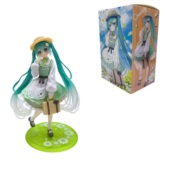 Figurine Anime Originale Hatsune Miku - Poupée Modèle d'Action en PVC pour Collectionneurs Cadeau d'Anniversaire Version Mode