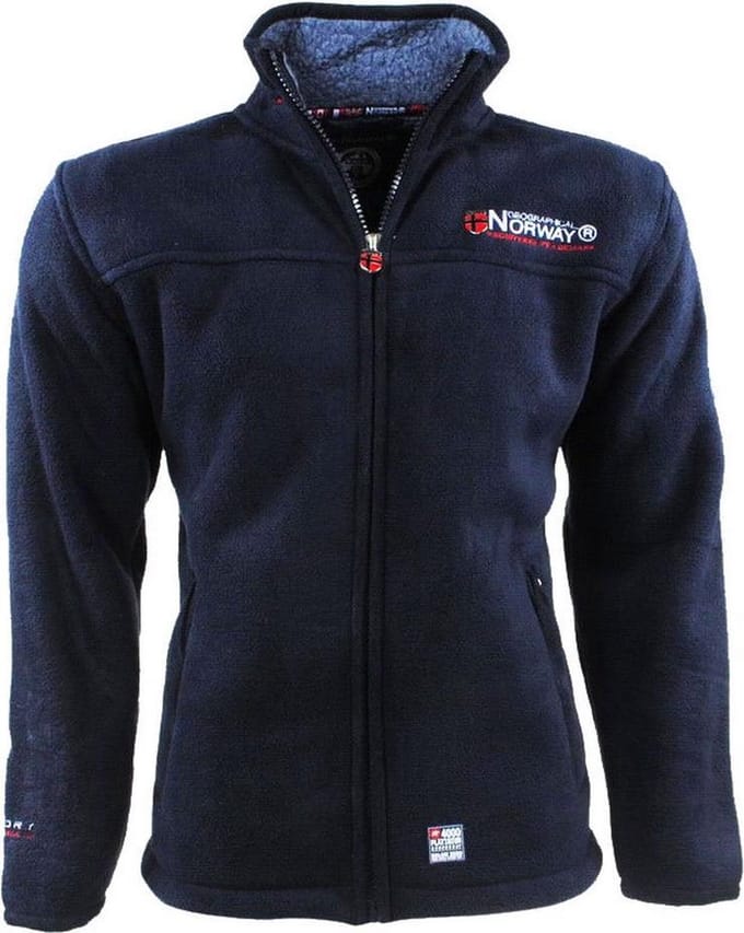 Geographical Norway - Heren Fleece Vest - Teddy Gevoerd - Ubolt - Navy