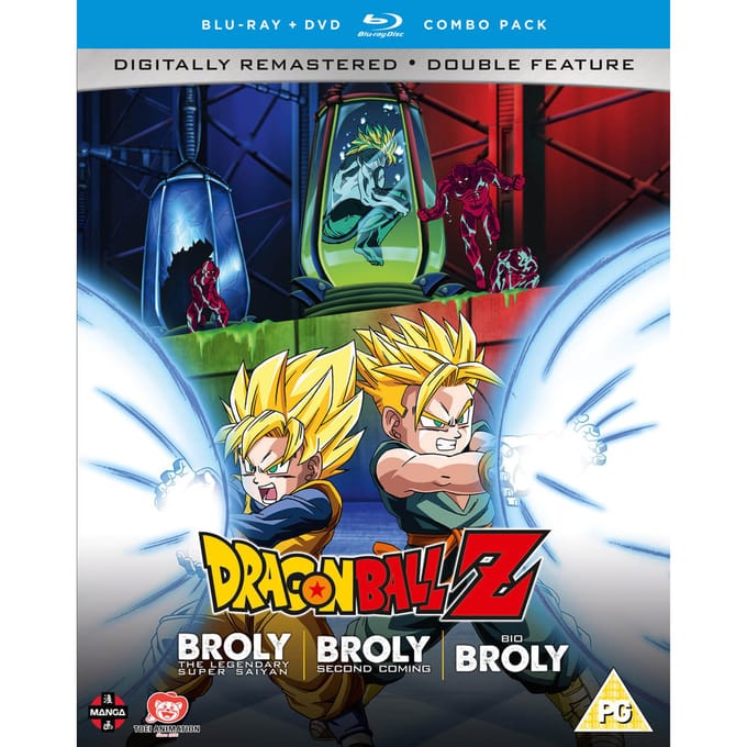 Dragon Ball Z - The Broly Trilogy (Blu-ray + DVD) (Import)