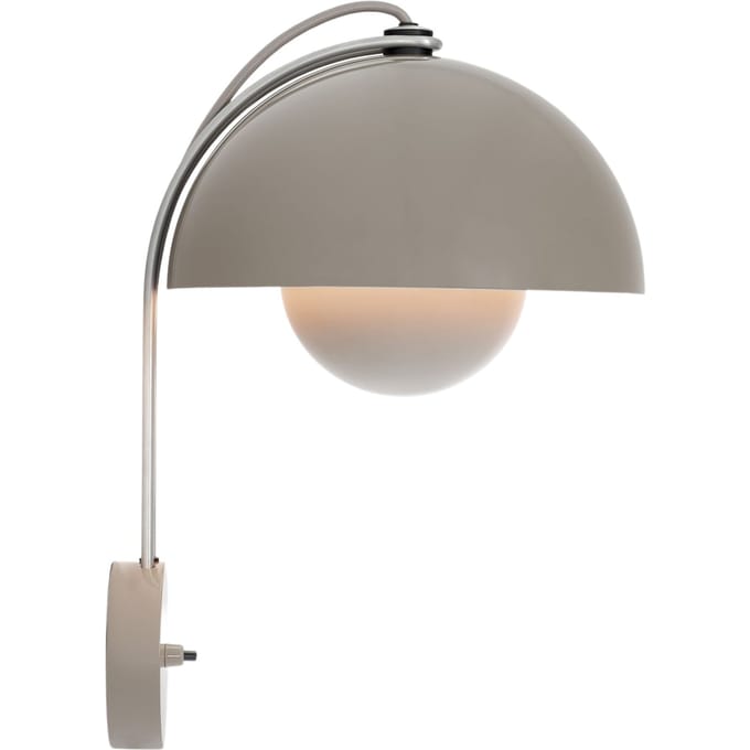 &Tradition Flowerpot wandlamp VP8 - grijsbeige