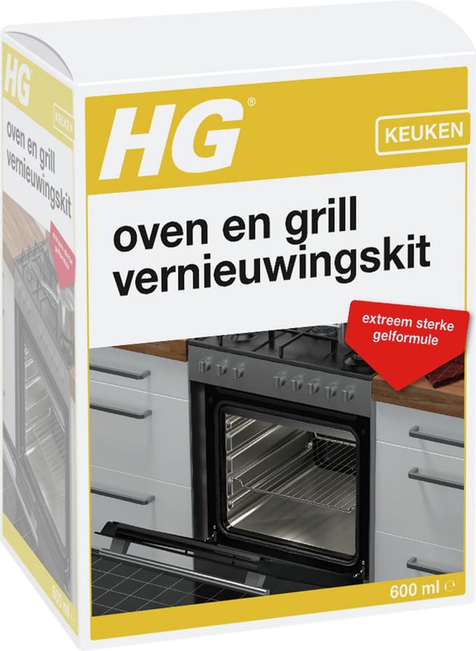 HG oven en grill - Keukenreiniger - vernieuwingskit 1st