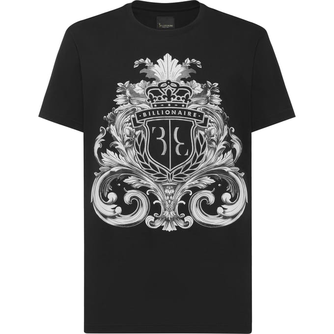 T-Shirt Ronde Hals Ss Crest Barok