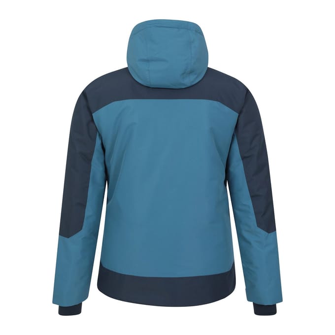 Mountain Warehouse Waterdichte Ski-jas Heren Supernova (Blauw/Uit Wit)