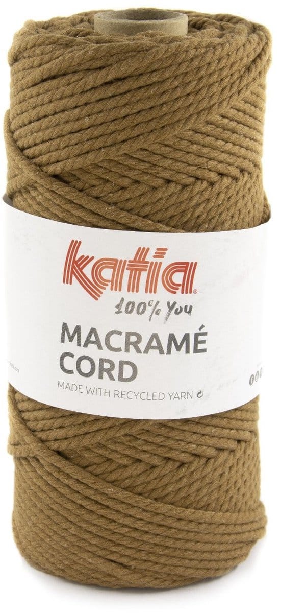 Katia Macramé Cord - 113 camelbruin - Katoen Garen