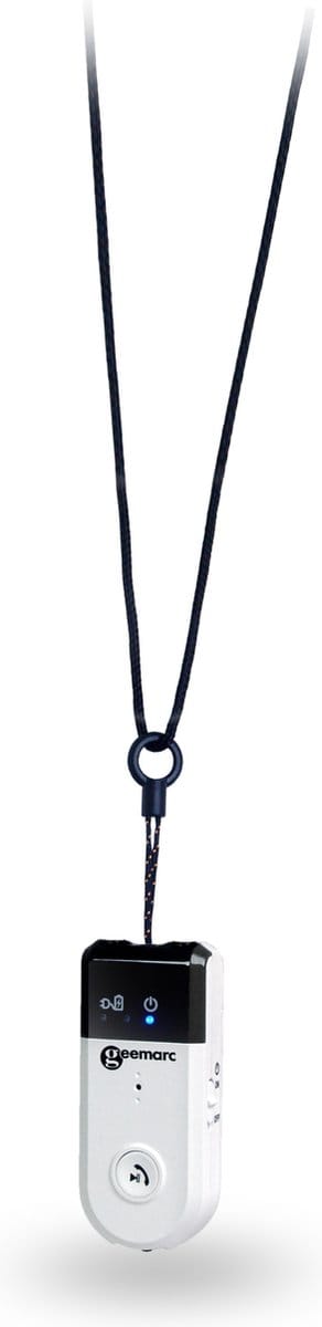 GEEMARC iBT10-Loop Bluetooth versterkte inductie NEKLUS - voor slechthorenden - koppeling aan GSM/TV/tablet/computer/draadloze telefoon