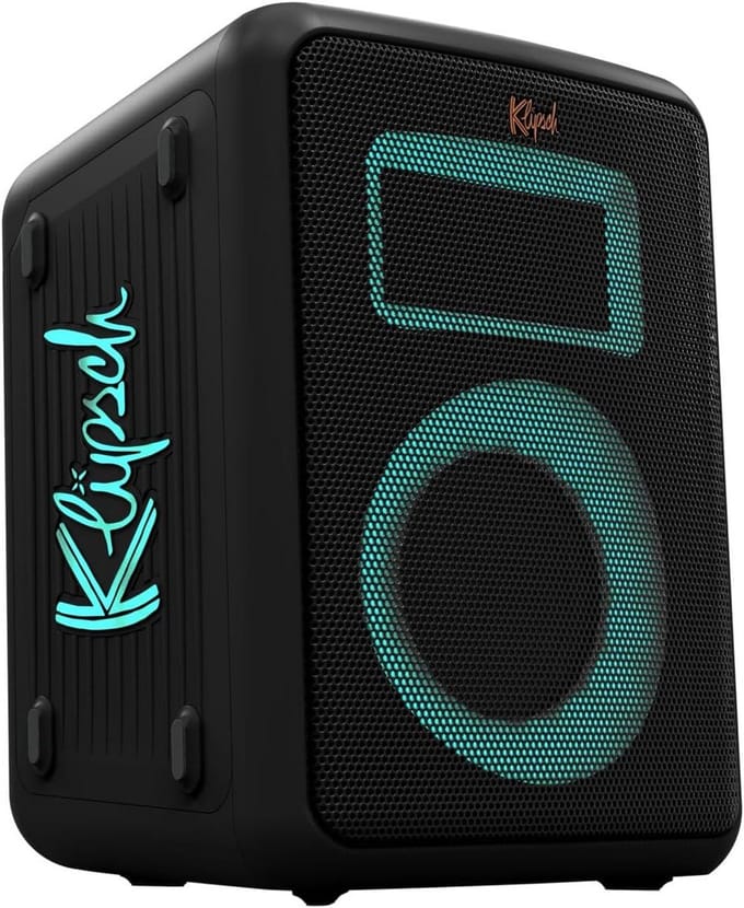 Draagbare Bluetooth Party Speaker met Lichtshow en Microfoon