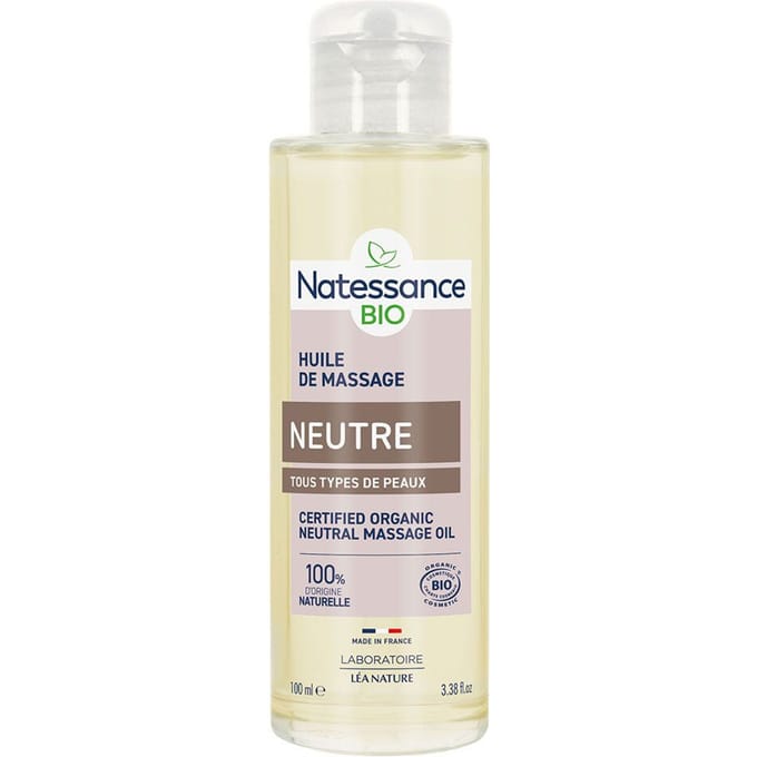 Natessance Organic Neutral Massage- en Huidverzorgingsolie 100 Etherische olie