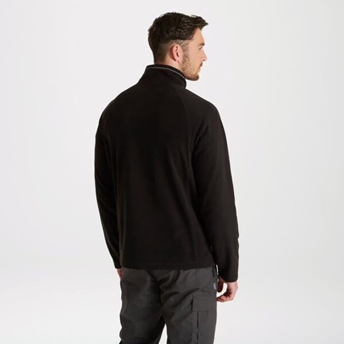 Craghoppers Heren Expert Corey 200 Half Zip Fleece (Zwart)
