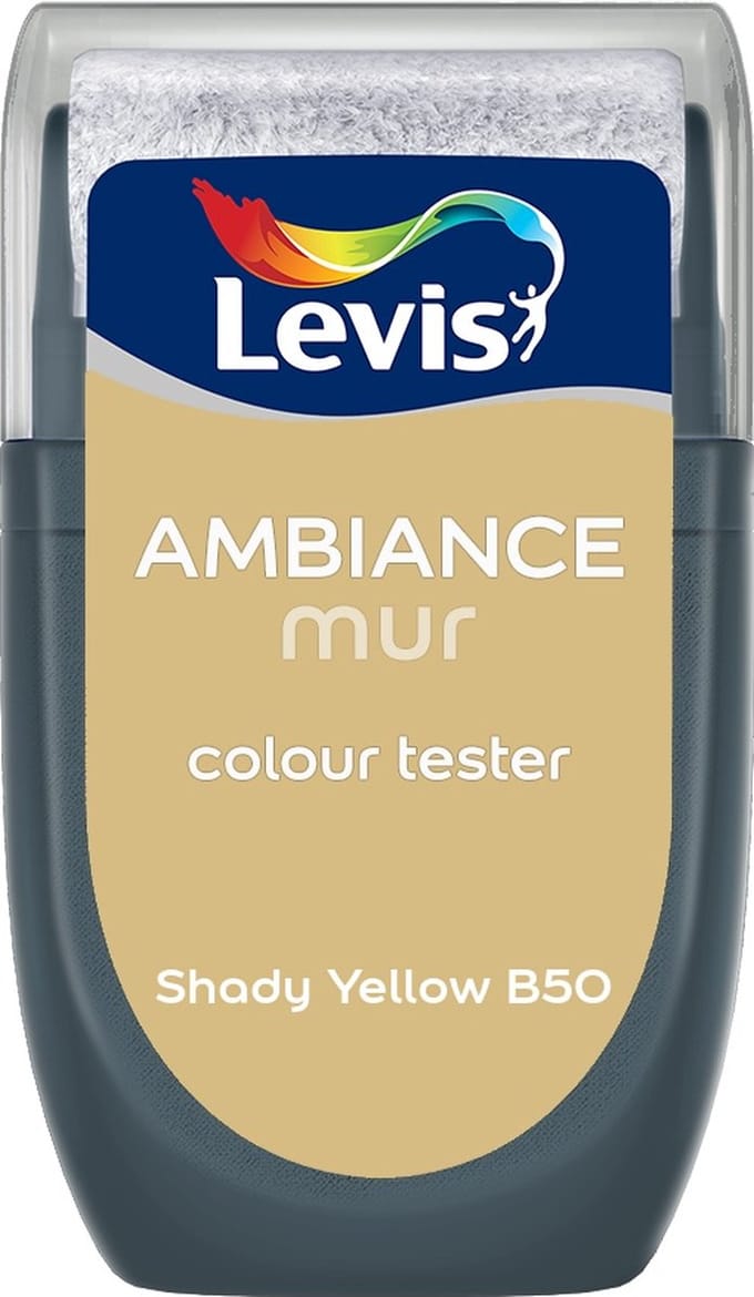 Levis - Muurverf Kleurtester Mat Mix - Shady Yellow B50 - 30 ML