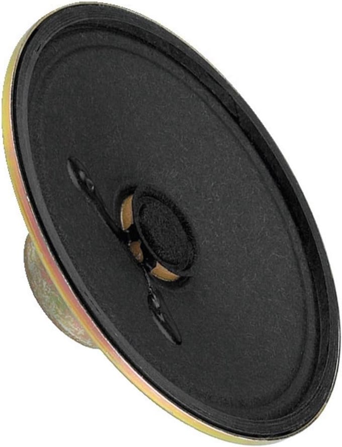 Miniatuur Ingebouwde Luidspreker - Compacte Speaker - Modellen Bouwen - 8 Ohm Impedantie - 0.5 Watt Vermogen - Zwart