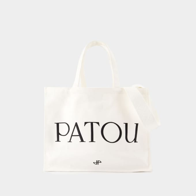 Grote boodschappentas - PATOU - Katoen - Wit
