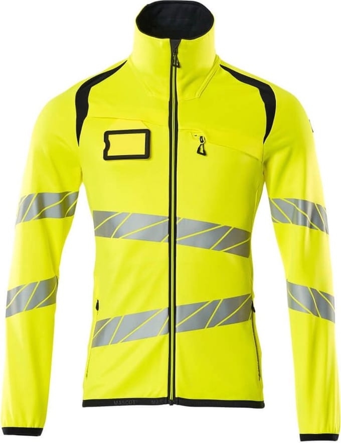 Mascot Accelerate Safe Fleecetrui met rits 19103-315 - hi-vis geel/donkermarine - XL