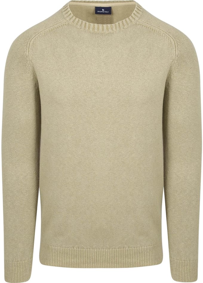 Steppin' Out Trui Sage Groen - Maat M - Heren - Pullovers