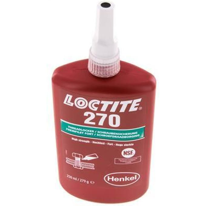 Loctite 270 Groene 250 Ml Draadlock