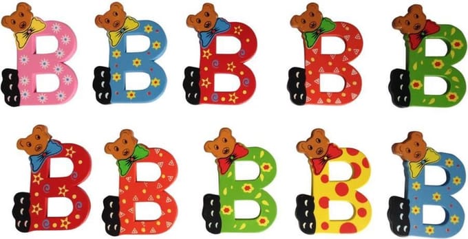 Kleine beren plakletter B (5cm)