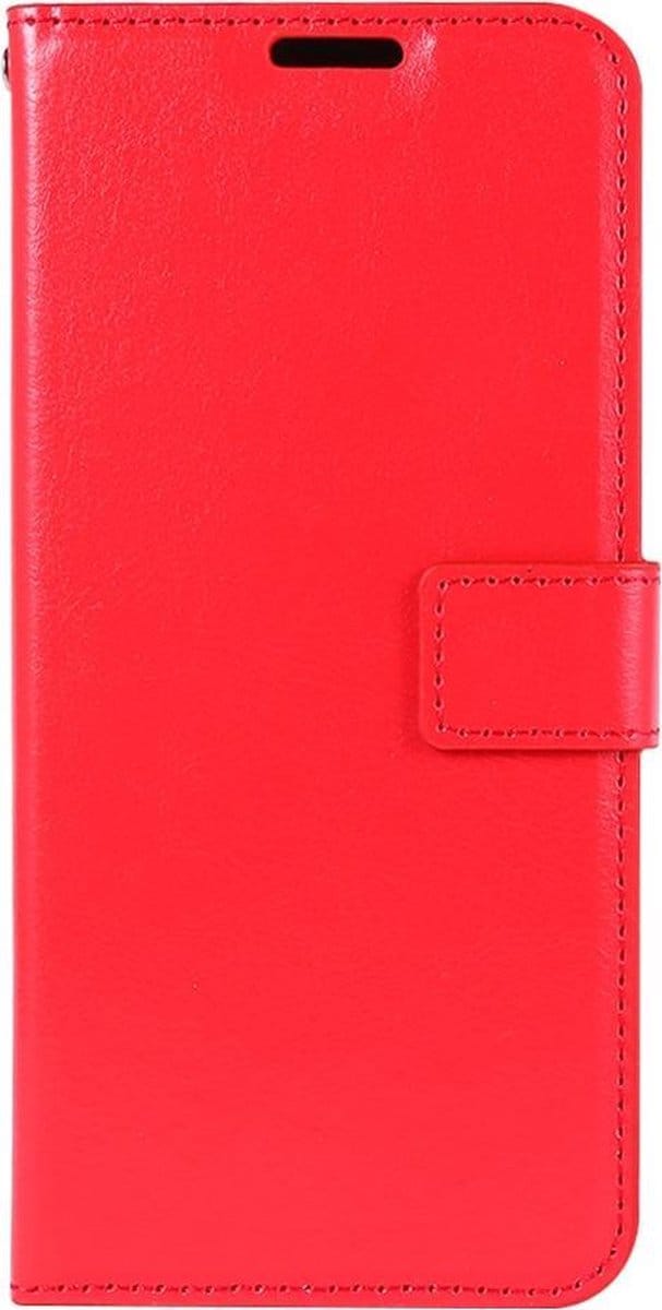 Shop4 - OnePlus 7T Hoesje - Wallet Case Cabello Rood