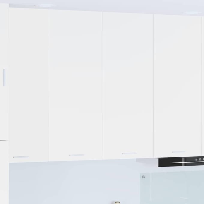 vidaXL - Hangkast - Wit - 80 - x - 31 - x - 100 - cm - Bewerkt - hout