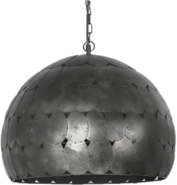 by Mooss - Hanglamp - Zwart - Grijs - Metaal - Stoer - Ã˜ 52