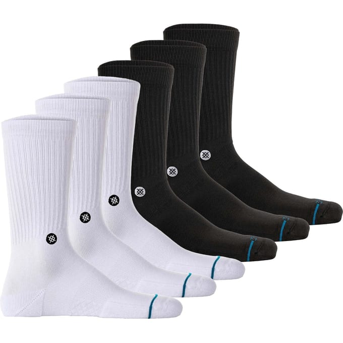 STANCE Sokken Icon Socken 35-37 Set van 6