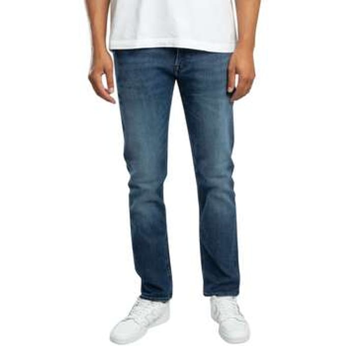straight fit jeans met steekzakken model 'GROVER'