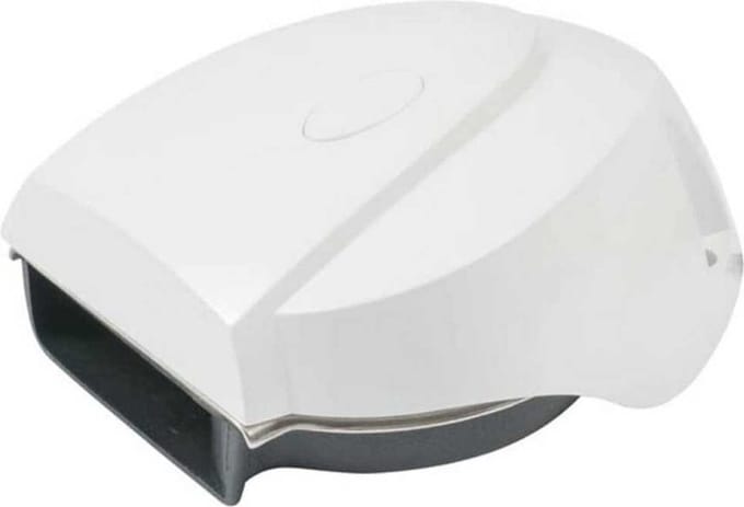 Marinco Mini Compact Enkele Hoorn Zilver 11.13 x 8.6 x 5.1 cm
