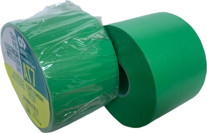 Advance AT7 PVC tape 50mm x 33m Groen
