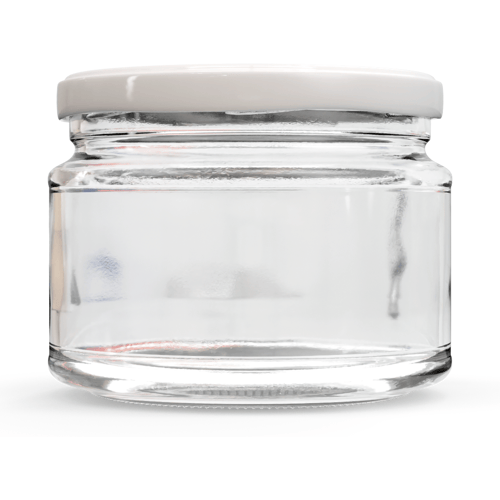Natural Heroes Glazen Pot (Doorzichtig) - 500 ml