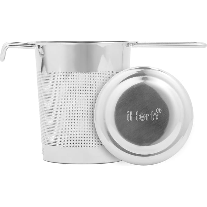 Thee-infuser van roestvrij staal white