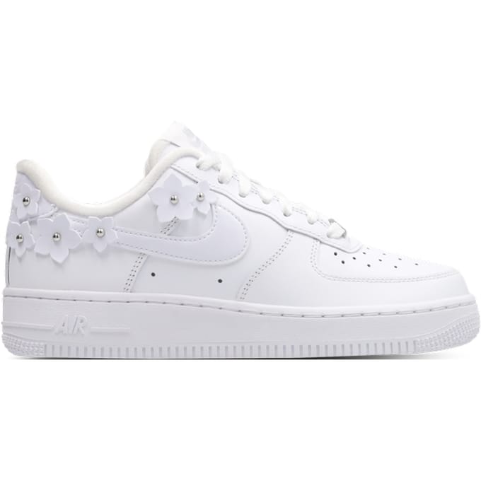 Nike Air Force Sneakers Dames - Wit - Maat 38.5 - Leer
