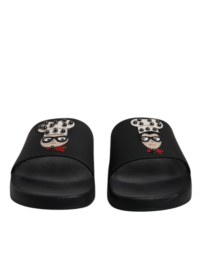Zwembadsandalen met Cartoonprintstijl