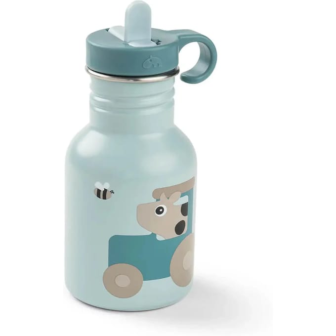 Done By Deer Tiny Farm Thermosfles - 350 ml - Blue