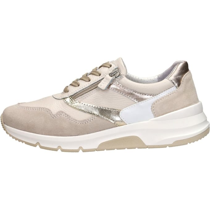 SUB55 Comfort Collection Jasmin 01 Sneakers Laag - beige - Maat 43