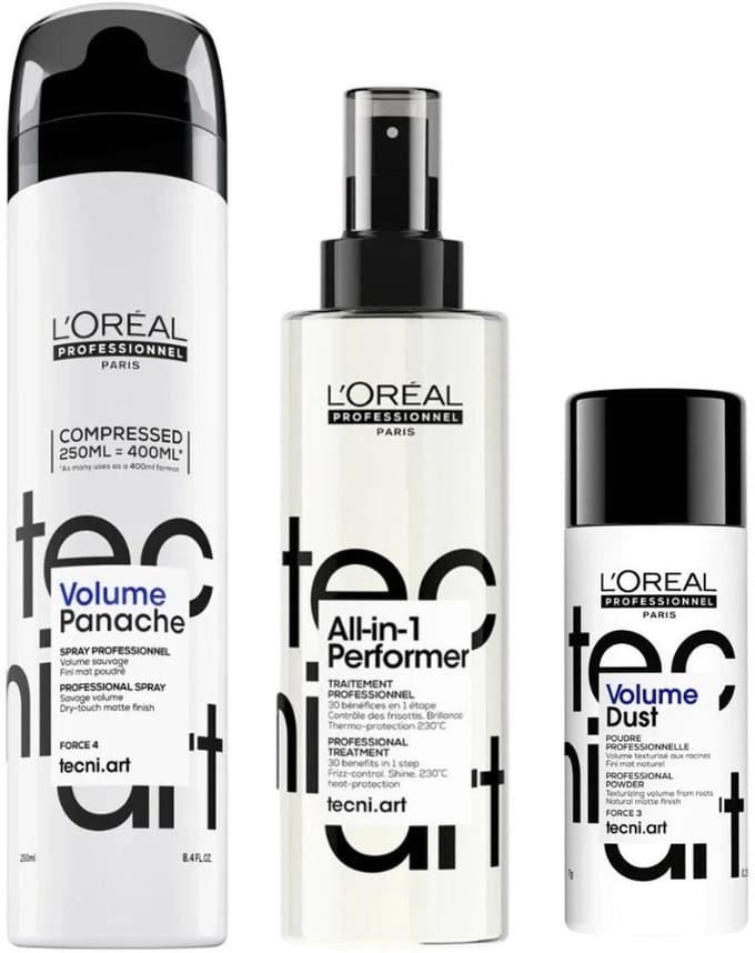 L'Oréal Professionnel - Tecni.Art Fluffy Hair Set - 250+190ml+7gr