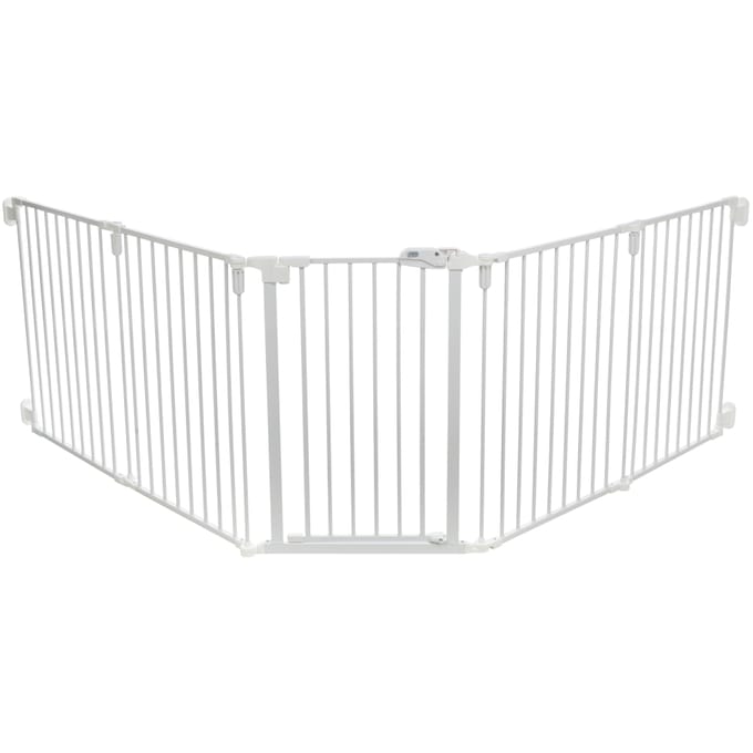 Trixie Afsluithek metaal, 5 elementen met deur B 62,5-300 x H 76,5 cm hond
