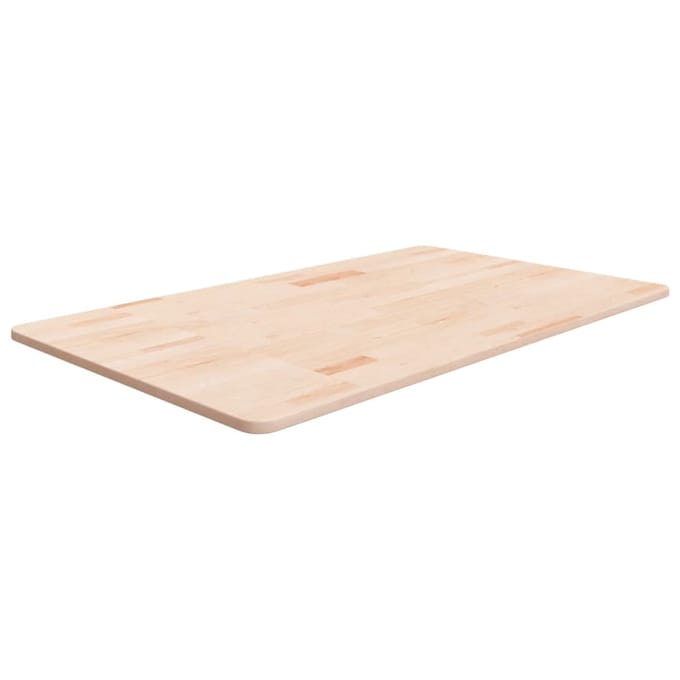 vidaXL - Wastafelblad - 100x60x1,5 - cm - onbehandeld - massief
