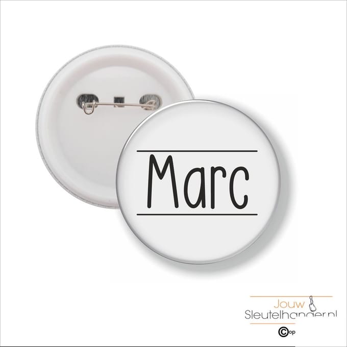 Button Met Speld 58 MM - Marc