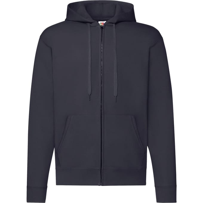 Fruit of the Loom Klassiek capuchonjack voor volwassenen (Deep Navy)