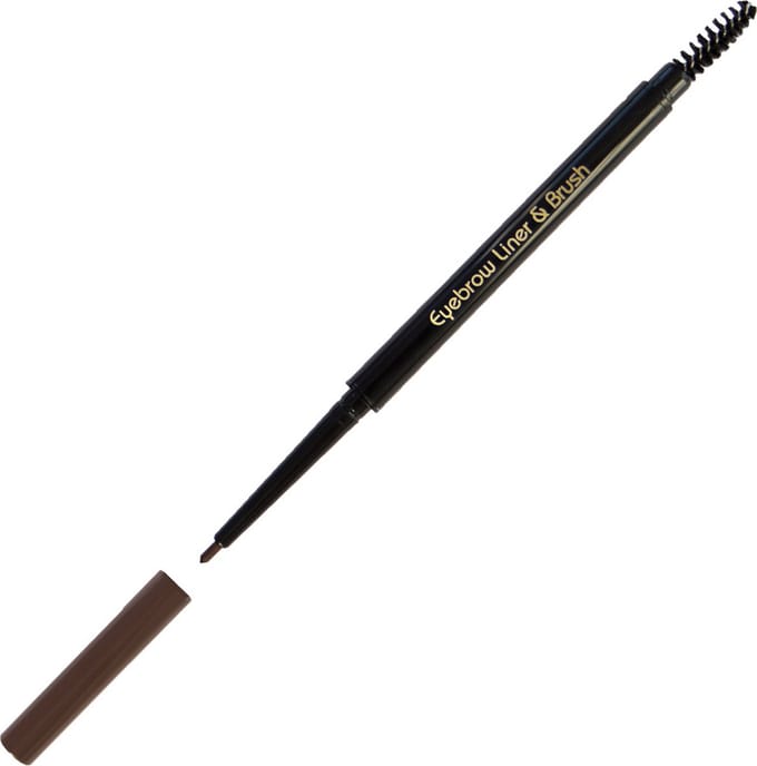 Christian Faye - Browliners Eyebrow Liner & Brush Dark Brown