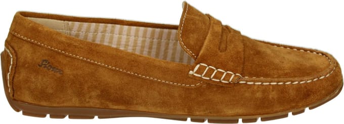 Sioux - CARMONA-700 - Instappers - Kleur: Cognac - Maat: 37.5