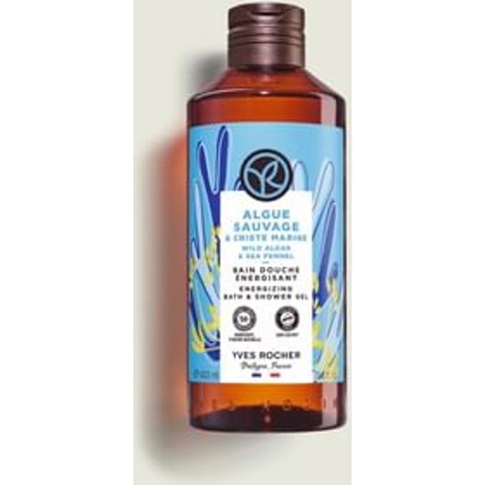 Yves Rocher Wild Algae & Sea Fennel Energenzing Bad- Douchegel Dames 600 ml