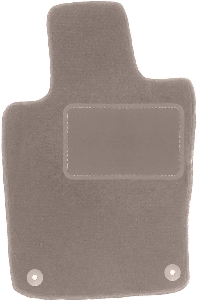 Beige bestuurdersmat voor: Porsche Panamera fastback (2009-2016)