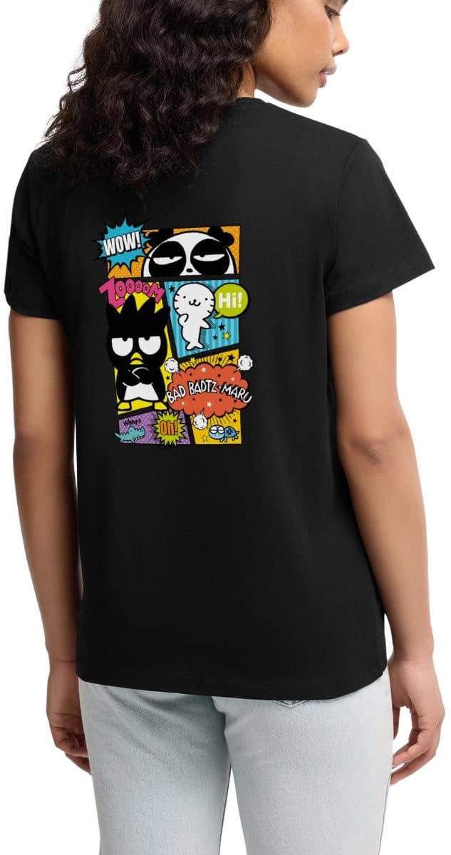 Bad Badtz-Maru Met Vrienden In Comicstijl Premium T Shirt Dames