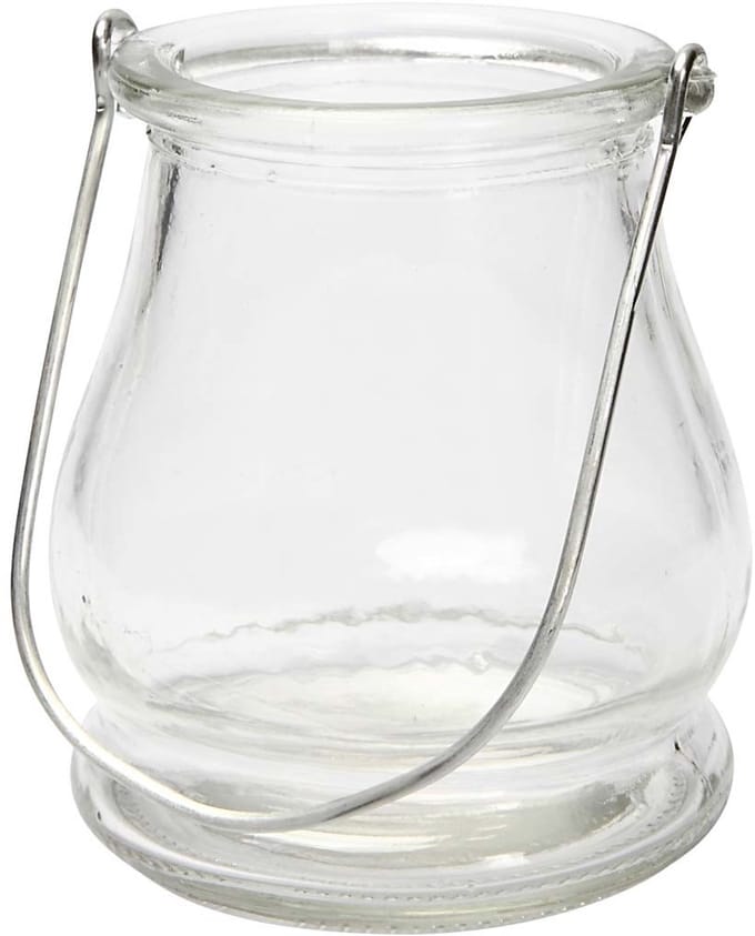 Lantaarn, H: 10 cm, d 9 cm, 12 stuk/ 1 doos