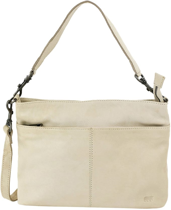 Bear Design Callisto Pelle Tas Angelica Feather
