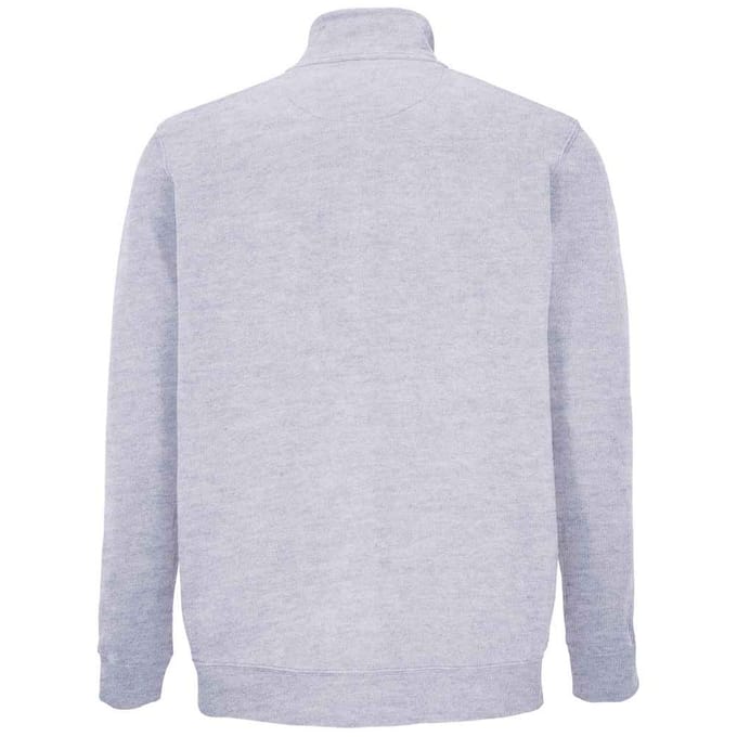 SOLS Cooper Marl Full Zip Jack voor volwassenen (Grijs)