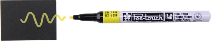 Sakura Pen-Touch F Geel