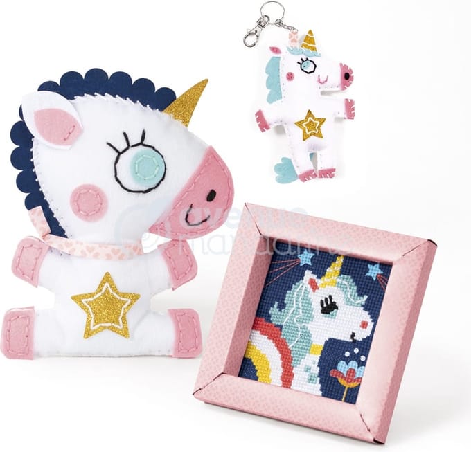 Creatieve doos Avenue Mandarine Multi Activity Licornes
