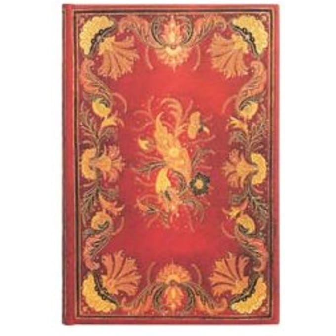 Paperblanks cahier, uitvoering fiammetta mini, formaat 9,5 x 14 cm., gelinieerd